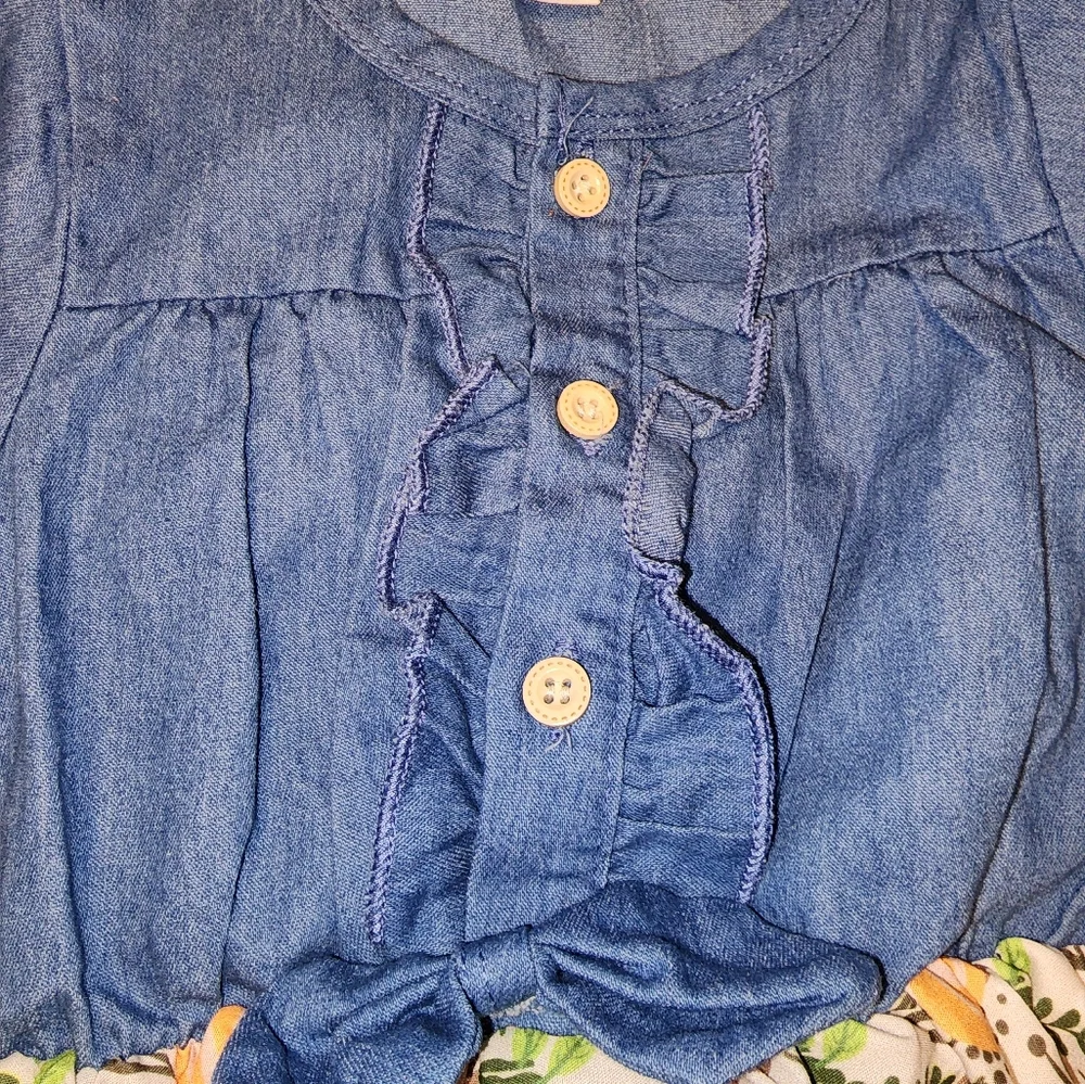 Fall pattern dress - Picture 3 of 3
